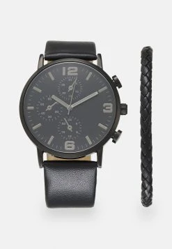 Prix Abordable Pier One SET - Montre montres et bijoux boucle ardillon homme