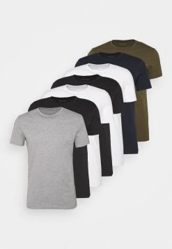 Prix Sacrifiés Pier One 7 PACK - T-shirt basique t-shirts col rond homme -Promos Pier One Boutique 9ee6090ebb134570b64e84799e370941