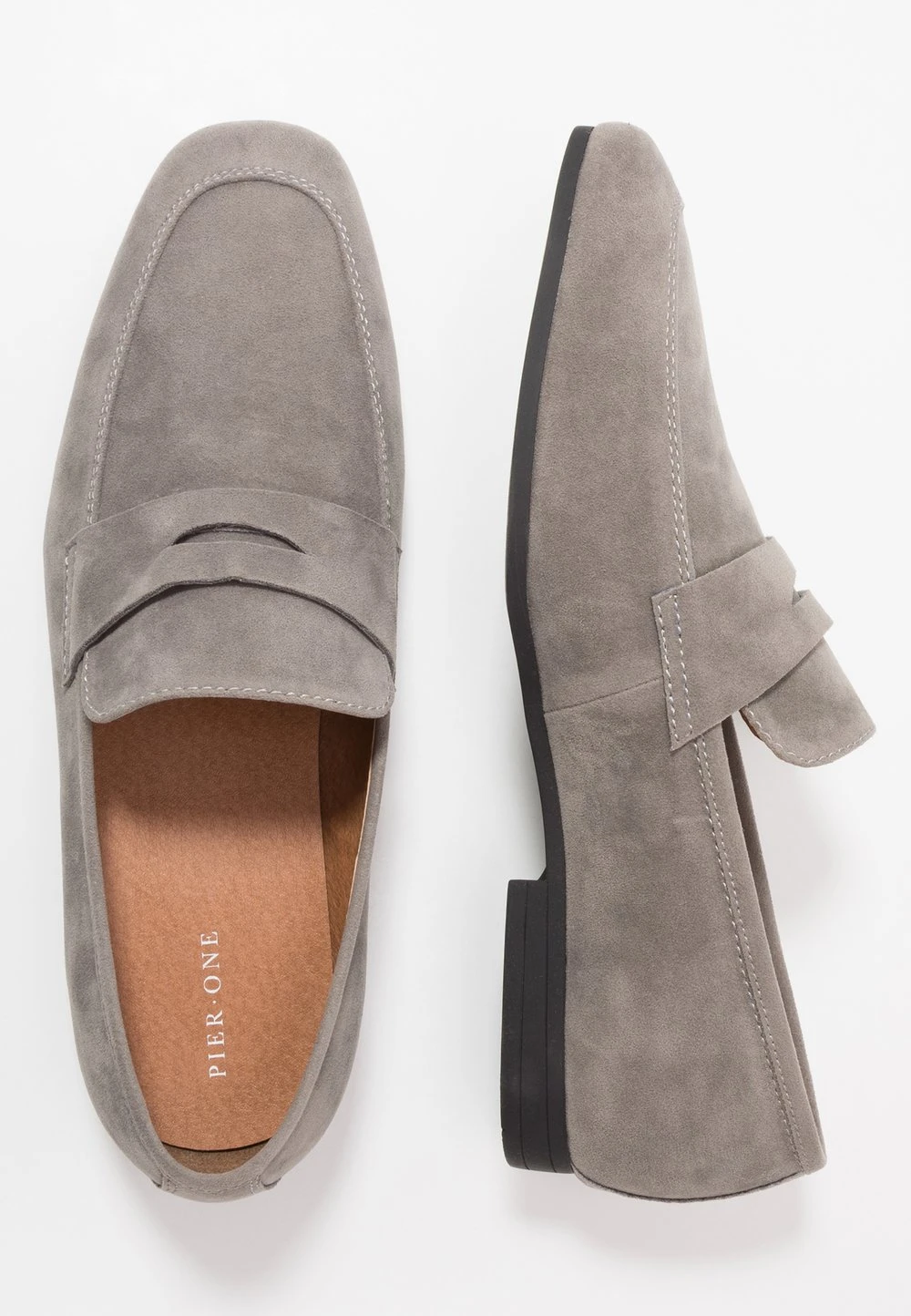 Prix Cassé Pier One Mocassins chaussures de ville carré homme 4 Prix Cassé Pier One Mocassins chaussures de ville carré homme – Image 2