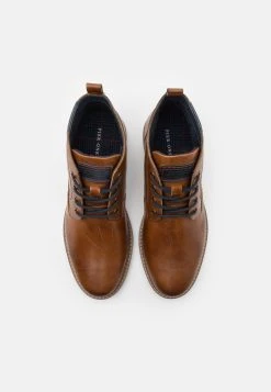 Pier One LEATHER - Bottines à lacets Meilleure qualité boots et bottes rond homme -Promos Pier One Boutique a91f86d9419c40c08cde7e0c774b1ead