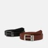 Pier One Promos 2 PACK - Ceinture ceintures boucle ardillon homme -Promos Pier One Boutique aacef36bb84c46e69918f55704074a20