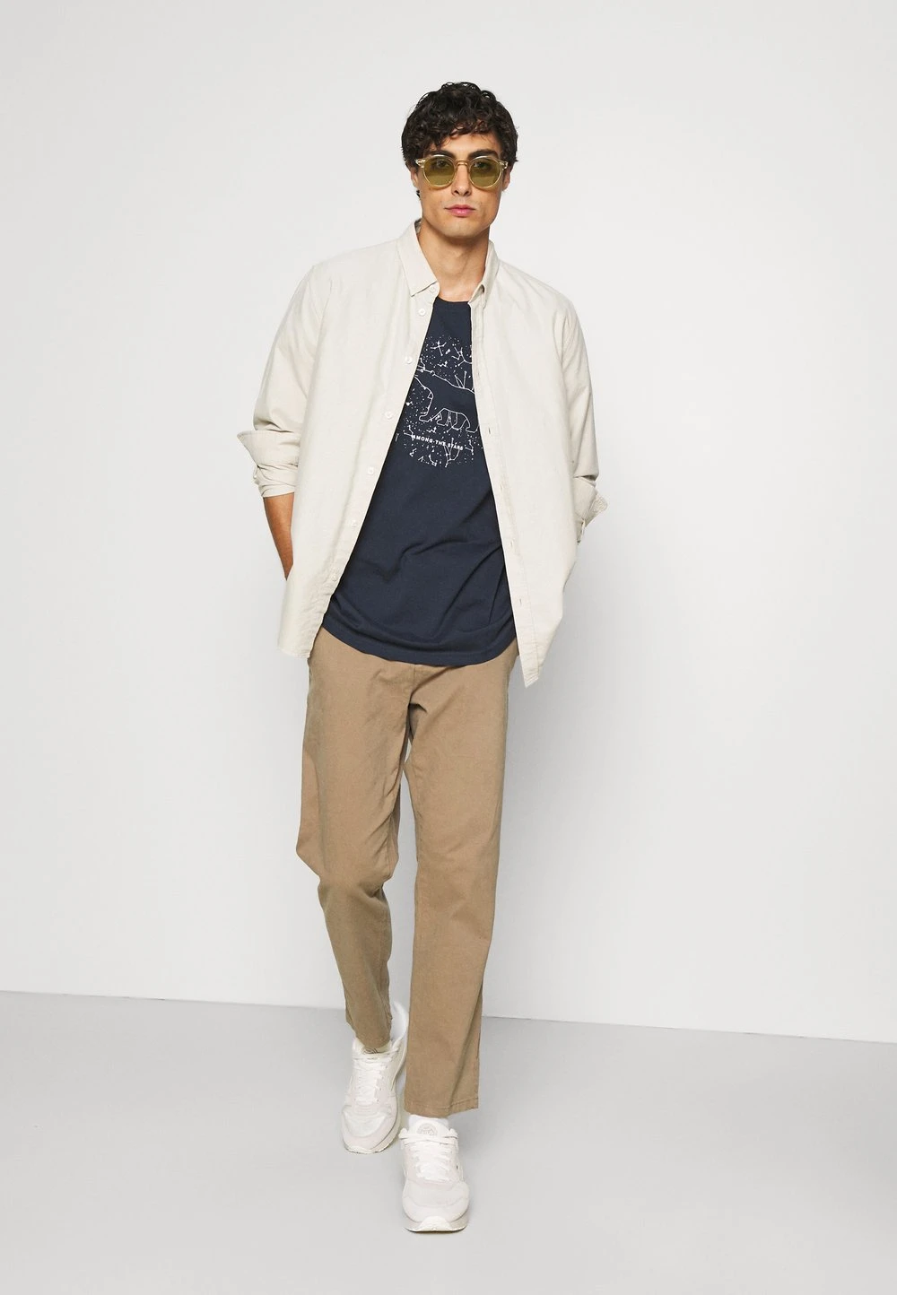 Pier One Prix Malin T-shirt imprimé t-shirts col rond homme 4 Pier One Prix Malin T-shirt imprimé t-shirts col rond homme – Image 2