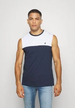 Pier One EMBRO TANK BLOCK - Débardeur Prix Sacrifiés t-shirts & polos col rond homme