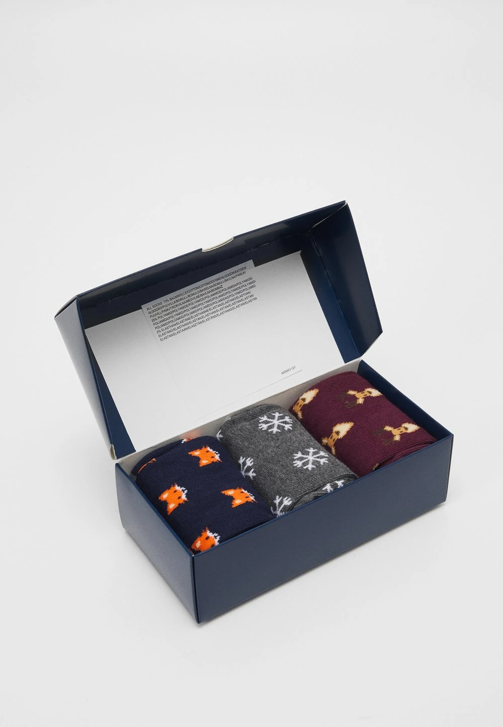 En Remise Pier One XMAS GIFT BOX 3 PACK - Chaussettes sous-vêtements & chaussettes chiné homme 4 En Remise Pier One XMAS GIFT BOX 3 PACK - Chaussettes sous-vêtements & chaussettes chiné homme – Image 2