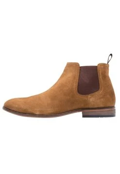 PremiÚre Qualité Pier One LEATHER - Bottines bottes rond homme