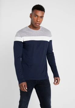 Pier One Prix Gelé T-shirt à manches longues t-shirts & polos col rond homme