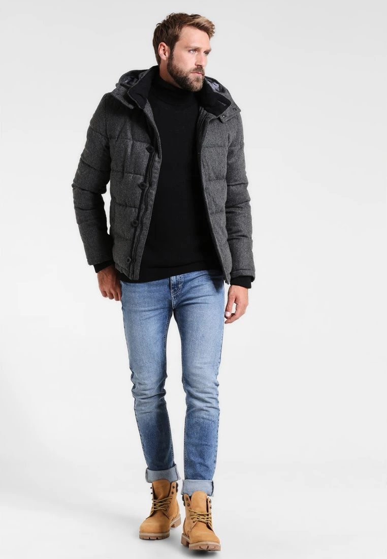 Pier One Faible Prix HOODED - Veste d'hiver vestes col doublé homme 4 Pier One Faible Prix HOODED - Veste d'hiver vestes col doublé homme – Image 2