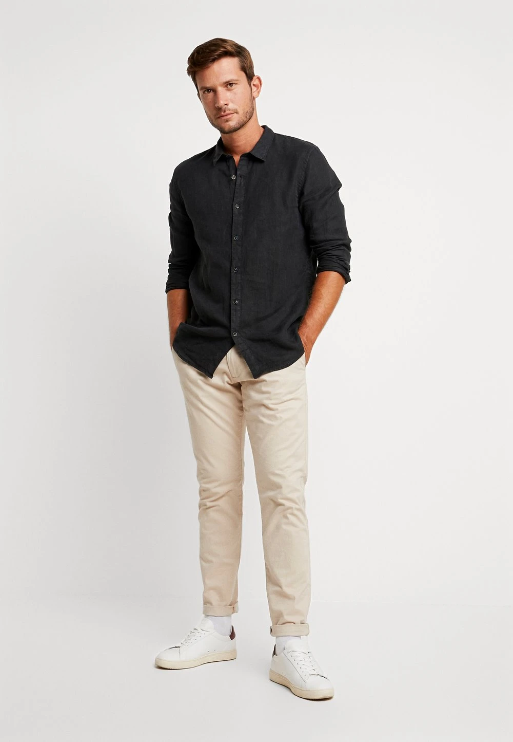 Pier One Assurance De l’Authenticité Chemise chemises col kent homme 4 Pier One Assurance De l’Authenticité Chemise chemises col kent homme – Image 2