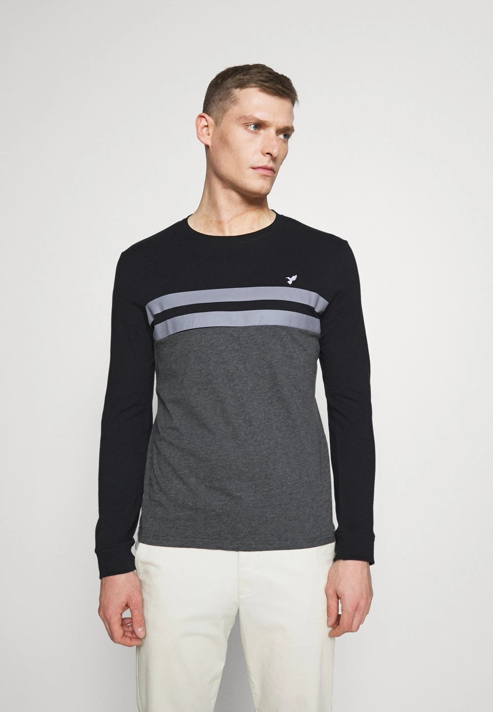 Prix Acceptable Pier One T-shirt à manches longues t-shirts & polos col rond homme 3 Prix Acceptable Pier One T-shirt à manches longues t-shirts & polos col rond homme