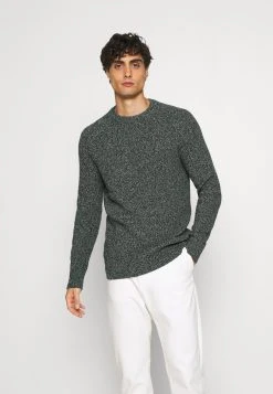 Pier One Prix Discount MULTICOLOUR HALF CARDIGAN JUMPER - Pullover pulls et gilets col rond homme