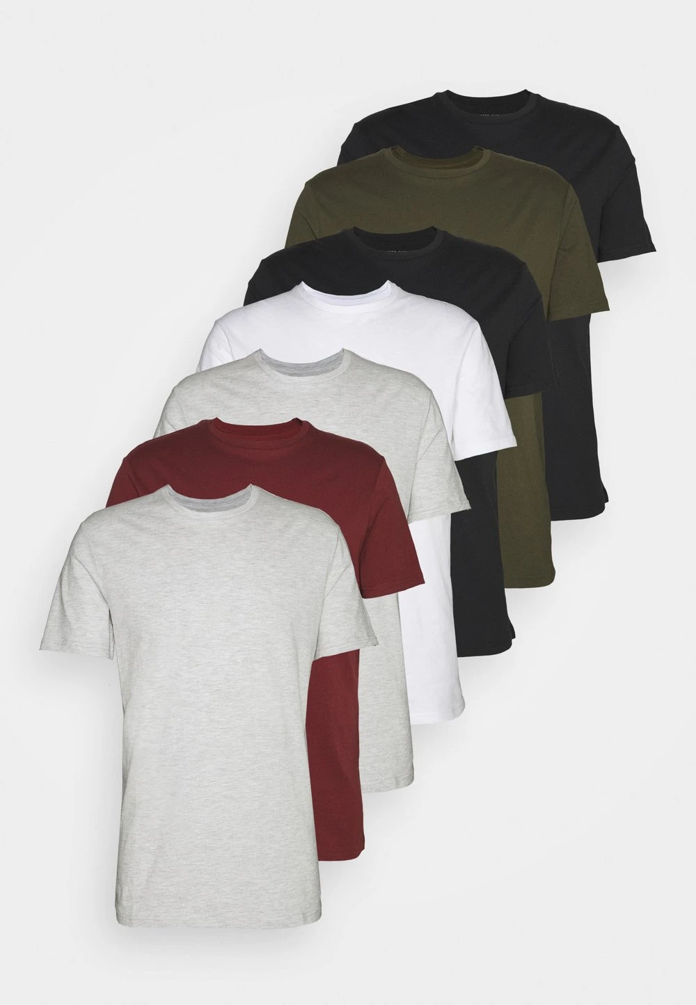 Pier One Soldes En Ligne 7 PACK - T-shirt basique t-shirts col rond homme 11 Pier One Soldes En Ligne 7 PACK - T-shirt basique t-shirts col rond homme – Image 9