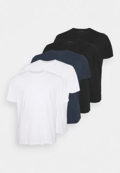 Prix Accessible Pier One 5 PACK - T-shirt basique t-shirts col rond homme -Promos Pier One Boutique ede30f4901eb4a909669219207e889a5