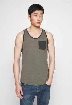 Excellente qualité Pier One Débardeur t-shirts & polos encolure large ronde homme