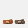 Pier One Bonne Qualité 2 PACK UNISEX - Ceinture ceintures boucle ardillon -Promos Pier One Boutique f2f374d481604108b03dc29ab5cdf5d0
