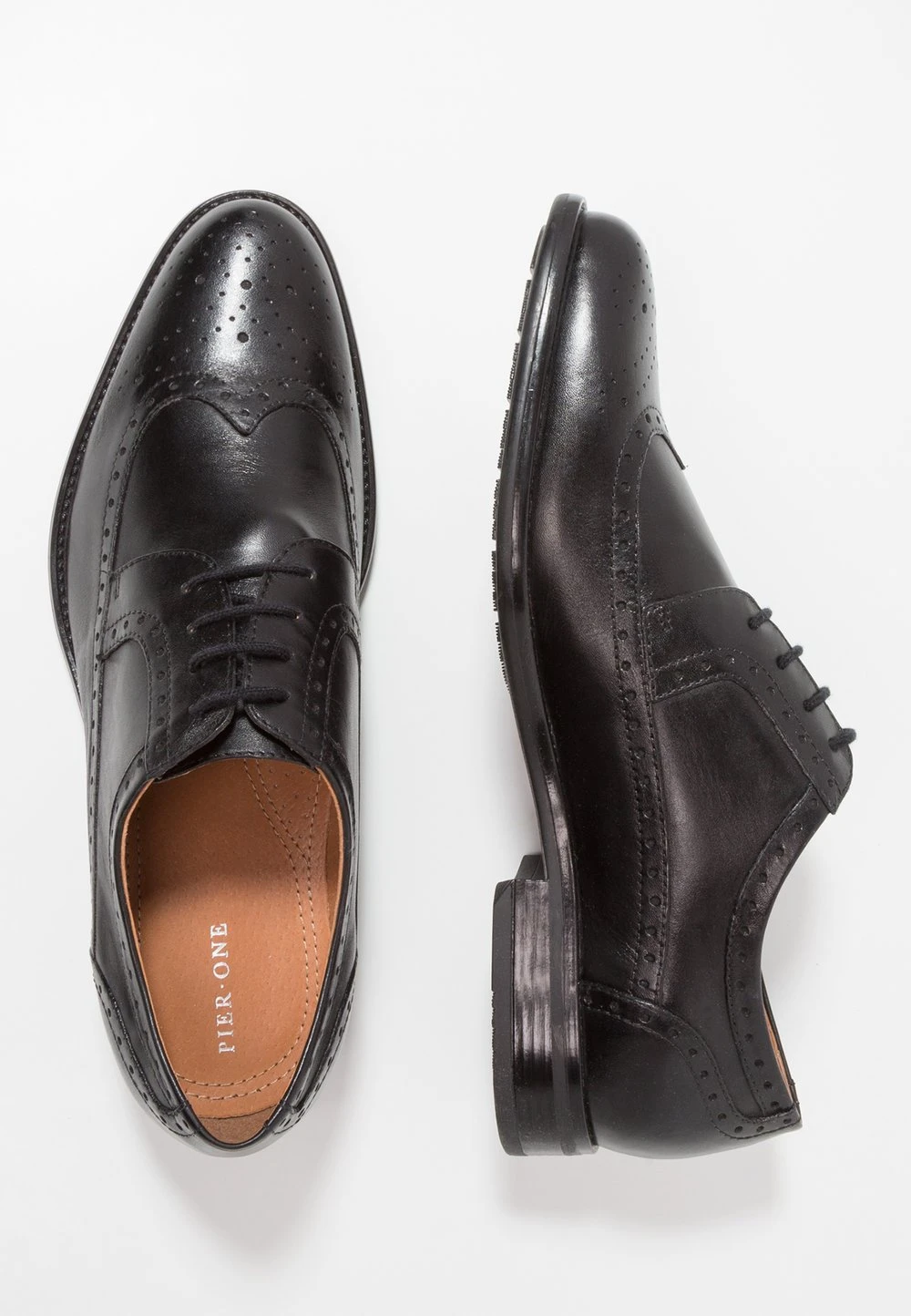 Pier One Réduction LEATHER - Derbies & Richelieus chaussures de ville rond homme 4 Pier One Réduction LEATHER - Derbies & Richelieus chaussures de ville rond homme – Image 2