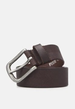 Pier One Prix Préférentiel LEATHER - Ceinture ceintures boucle ardillon homme -Promos Pier One Boutique f9e1b6b2b3f246c8b0f8f2a9fa996833