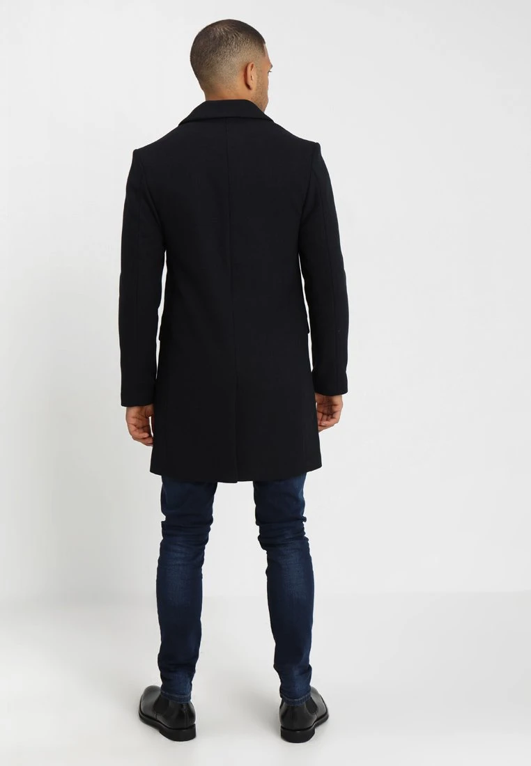 Pier One Qualité garantie 100% Manteau classique manteaux col revers homme 5 Pier One Qualité garantie 100% Manteau classique manteaux col revers homme – Image 3