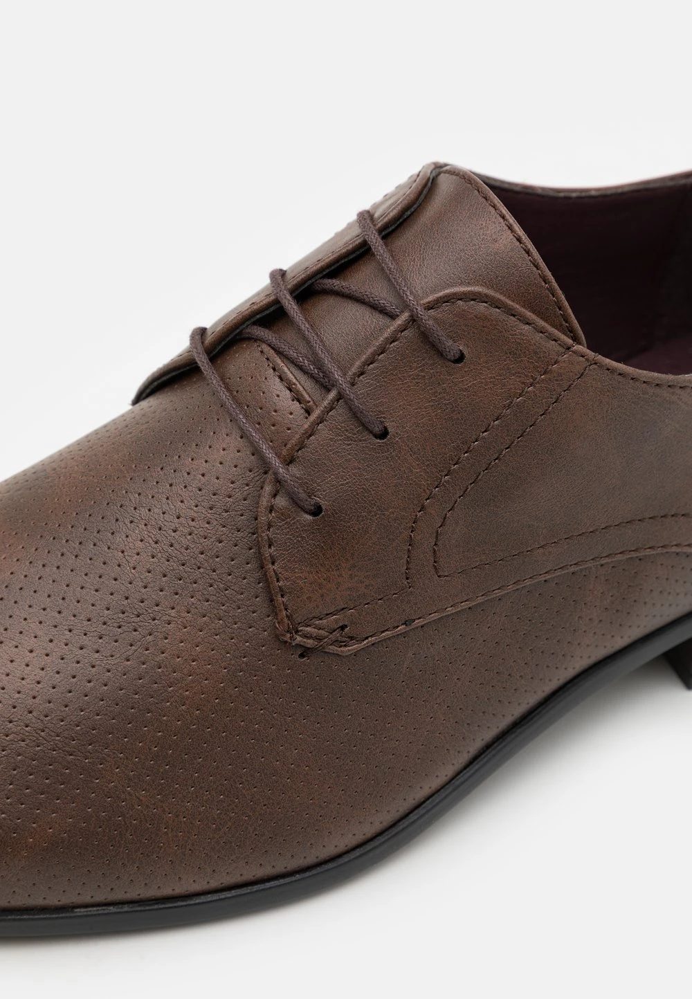 Pier One Derbies Meilleure qualité chaussures de ville rond homme 8 Pier One Derbies Meilleure qualité chaussures de ville rond homme – Image 6